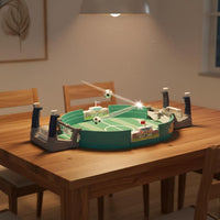 Mini Foosball Table Parent-Child Bonding Desktop Foosball Board Game 2 Player Foosball Table Fast Paced Fun for Family, Party