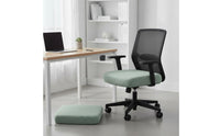Office Chair Seat Cover Non-Slip Stretch Office Chair Cover Stretch Seat Slipcover Breathable Full Protection for Dorm Room