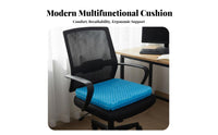 Breathable Honeycomb Gel Cushion High Elasticity Honeycomb Chair Pad Easy to Clean for Sedentary People, Office Workers