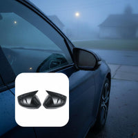 2 Pieces Shielded Rearview Mirror Cover Scratch Resistant Side Mirror Cap