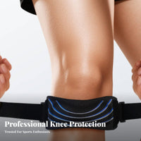 Patellar Tendon Knee Strap Shock Absorption Reduces Impact Patellar Support Band Brace for Runners, Athletes, Basketball, Running, Workout