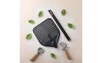 Aluminum Pizza Paddle High Temperature Resistant Long Handle Pizza Paddle Peel for Home Cooks, Restaurant