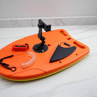 Swimming Follow Floating Board Wave Resistant Action Camera Swimming Mount Quick Release Buoyant Video Filming Base for Vloggers, Outdoor