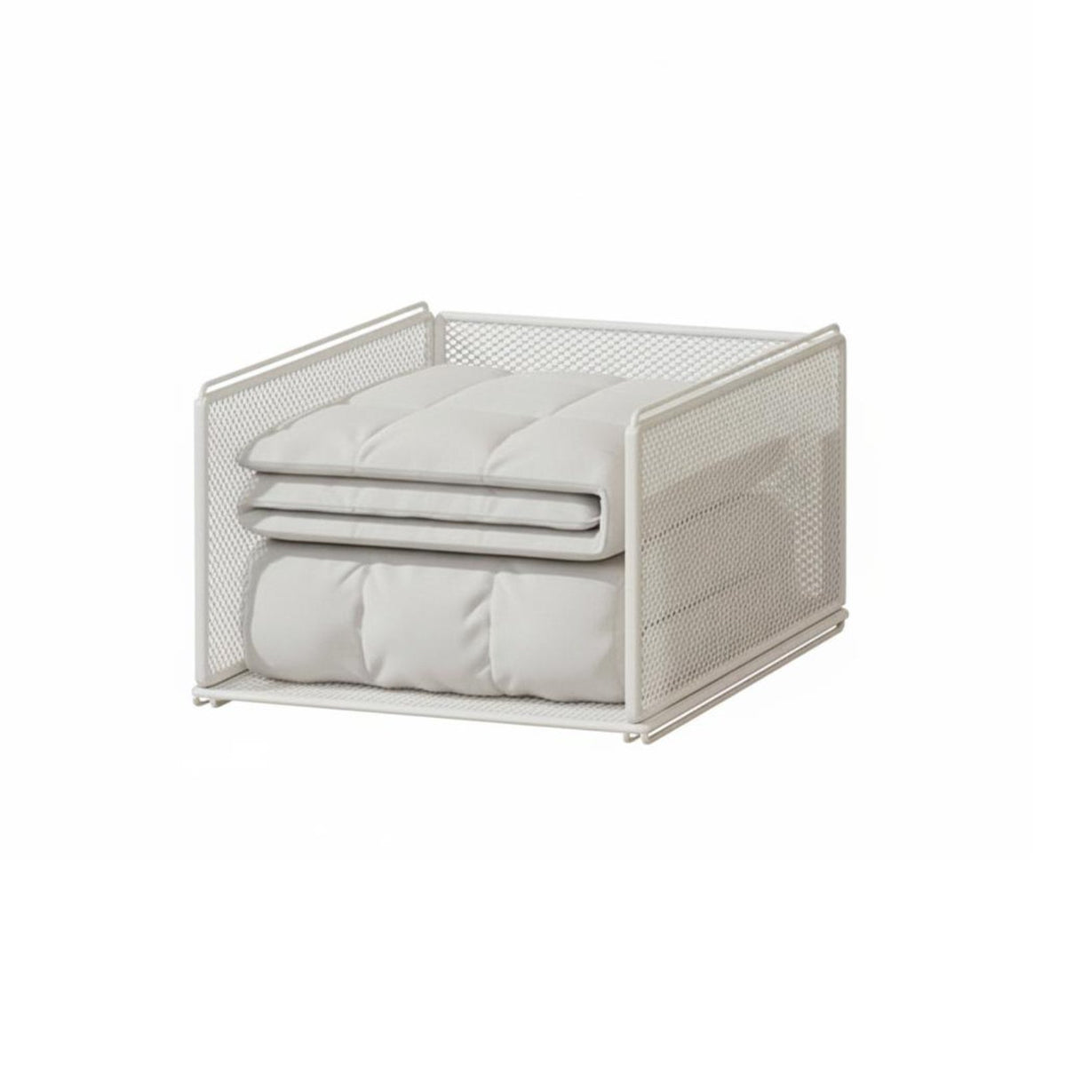 Stackable Shelf Insert Freestanding Stackable Expandable Rack Adjustable