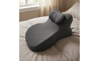 Prone Sleeping Pillow Ergonomic Contoured Prone Pillow Firm for Stomach Sleepers, Bed, Floor