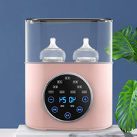 Multifunction Bottle Warmer and Sterilizer Temperature Control Bottle Warmer with Sterilizer Fast Heating Appliance Keep Warm for Parents, Infants, Kitchen, Nursery