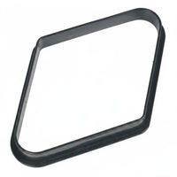 Rounded-Corner 9-Ball Rhombus Rack Single-Piece Nine-Ball Rack Slimline Table Game Accessory Unobstructed Frame