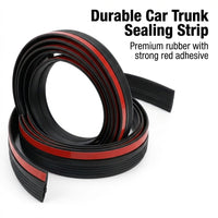 Universal Car Weather Seal Strip, Rubber Trunk Lid Sealing Strip for SUV, Not Prone to Aging Trunk Lid Seal, Rubber Sealing Strip Car Trunk