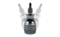 S2 Steel 7 in 1 Screwdriver Set Portable Multi-Bit Screwdriver Compact Hand Tool Non-Slip Grip for Home Improvement