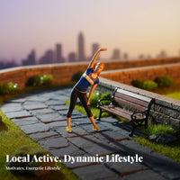 1:64 Miniature Scale Female Figure High Exact Resin Fitness Girl Model Miniature Fitness Female Model Highly Detailed