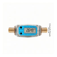 Digital Impeller Fluid-Meter Electronic Digital Fluid-Meter Current for Garages
