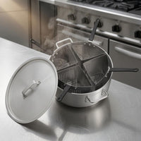 Pasta Cooker Insert Set Aluminum Multi-Hole Noodle Boiler Stainless Steel
