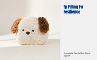 Plush Car Headrest, Cartoon Support Pillow, Cute Neck Pillow, Comfortable Car Interior Accessory