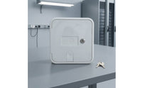 Cable Access Cover Weatherproof Cable Cover with Lock Protected for Wall Installation