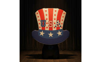 Fun Novelty Design Independence Day Costume Lightweight Patriotic Foam Costume Easy to Wear for Adults, Procession