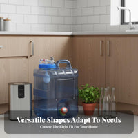 Water Purifier Wastewater Container Food-Grade Material Automatic Overflow Water Reservoir