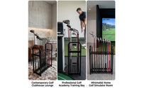 Freestanding Golf Club Rack Metal Golf Club Organizer Indoor Sturdy for Golfers, Garage, Home