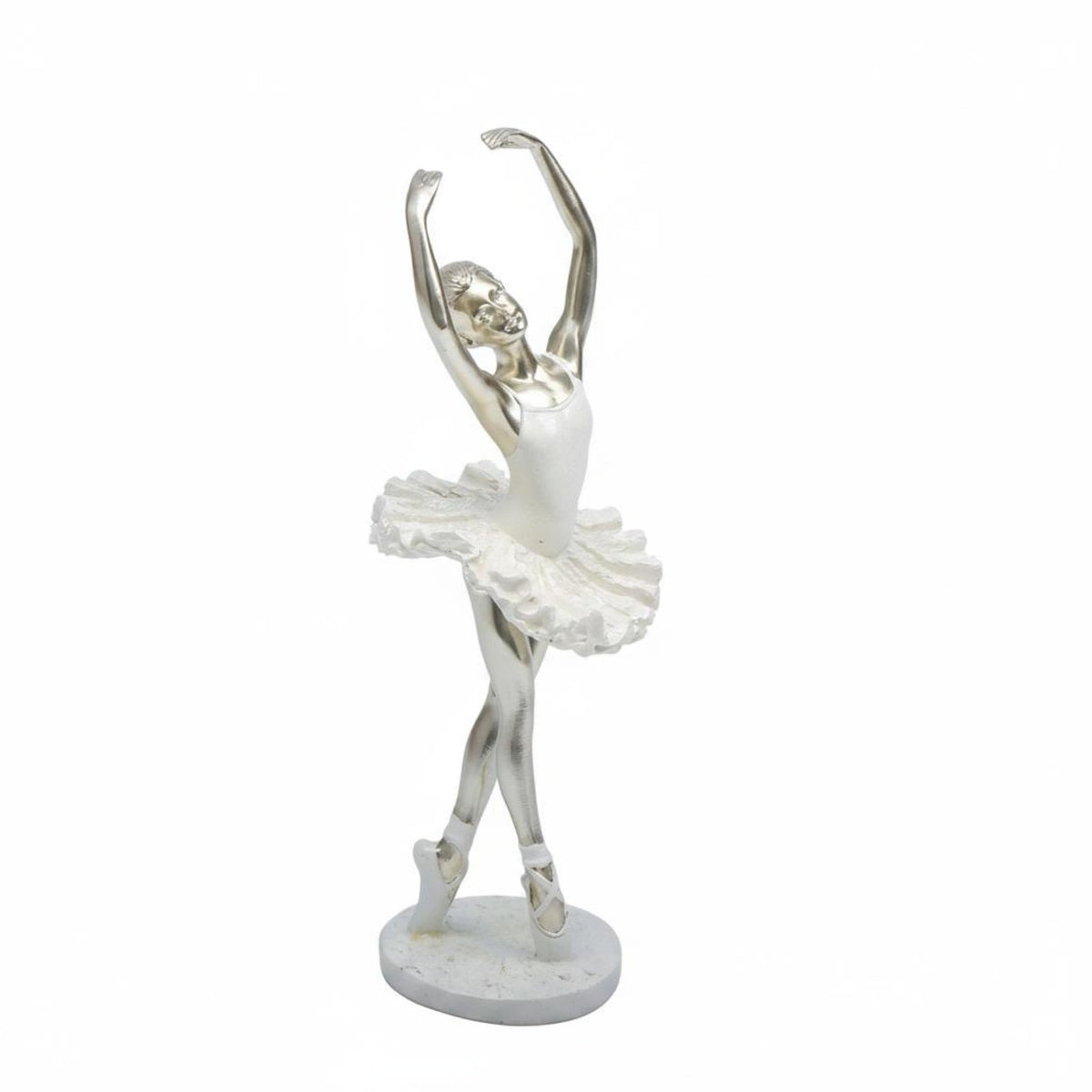 Dancing Ballet Dancer Figurine Resin Ballerina Figurine Gift Dancing Girl Ornament for Entryway
