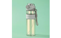 Spray Water Bottle One-Button Opening Mist Sprayer Exercise Accessory Sealed Design
