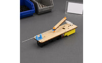 Reciprocating Linkage Model Adjustable Stroke Linear Motion Linkage Pre Drilled Holes Classroom Apparatus for Teachers, Lab