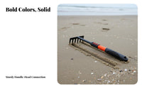 Clam Digging Tool Set Multi-Functional Seafood Foraging Hand Tools Sand Rake and Trowel Kit Portable Shell Collecting Tools