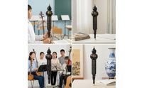 Hulusi Easy to Play Hulusi with Finger Rest Gourd Flute Portable Cucurbit Flute Lightweight for Beginners, Practice, Lessons