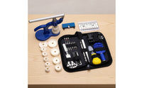 Portable Watch Repair Tool Kit with Case Organized Watch Repair Kit with Carrying Case Compact Complete for Hobbyists, Technicians, Home Maintenance, Bracelet Sizing