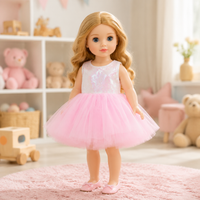 18-Inch Doll Clothes, Princess Dress, Doll Clothing Set, Great for Pretend Play and Girls' Gift
