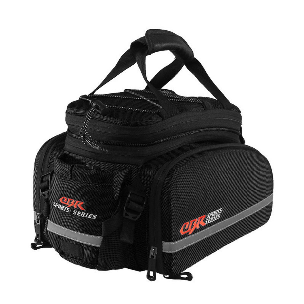 Bike Rear Rack Bag Reflective Rear Rack Pannier Water-Resistant Bike Pannier for Cyclists