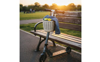Sturdy Scooter Basket Easy Installation Stroller Basket Lightweight Handlebar Storage Pouch Quick Release for Children