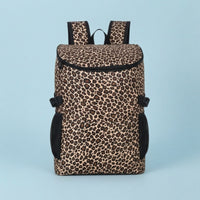Insulated Cooler Backpack Leakproof Backpack Cooler with Front Pocket Adjustable for Picnics, Beach