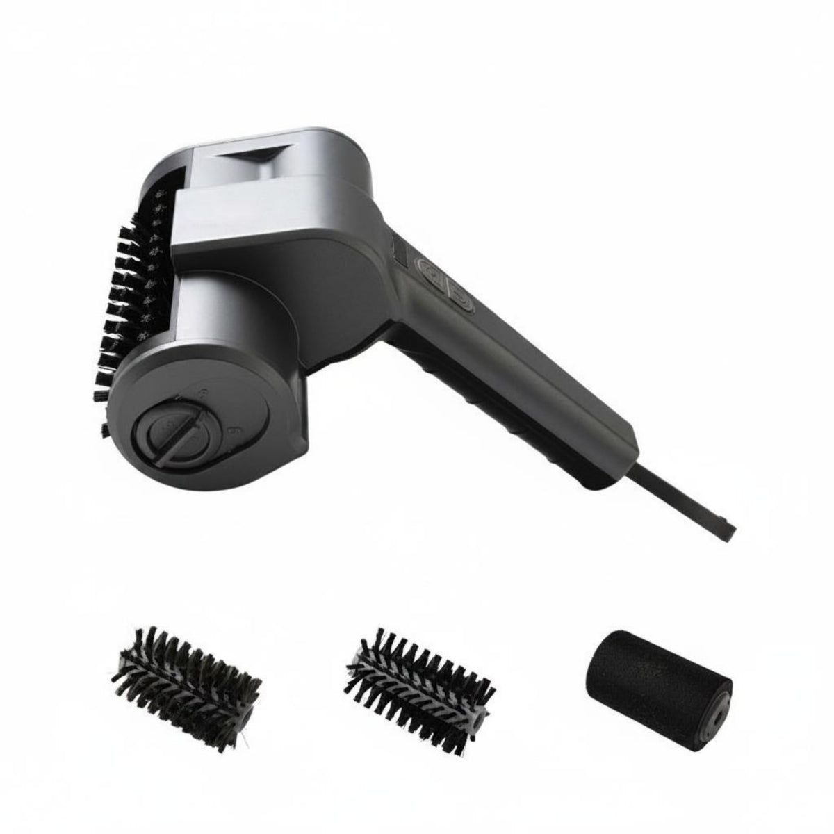 3-in-1 Stainless Steel Roller Brush Wireless Cordless Grill Brush Easy to Clean Cordless Grill Cleaner for Barbecue, Outdoor Cooking
