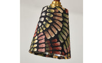 Retro Textile Pendant Light Braided Cable Vintage Rope Pendant Light Warm House Lighting for Bar Counter, Bedroom