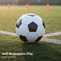 Soccer Ball Wear-Resistant Young Soccer Ball High-Strength-Reliable Team Athletic Gear for Children, Teenagers, Gym Class, School Playground