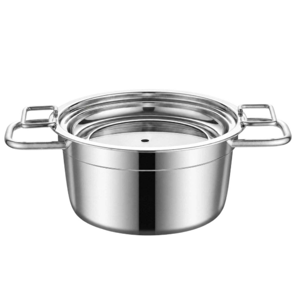 stainless steel Hot Pot Stainless Steel Hot Pot Polished Cookware for Solo Diners