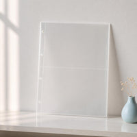 A4 A5 Loose-Leaf Album Refill Pages for Photo Cards and Handbooks, 4-Pocket 9-Pocket Card Sleeves