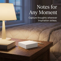 Sticky Notes Blank White for Office and Students, Removable Repositionable Self Pads for Note Taking, 80 Sheets, 3x3 Inches Paper Material