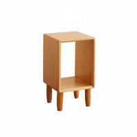 Modern Minimalist Design dual-level circular table Nordic design 2-Tier Round Stand Space-Saving Nightstand multipurpose Use for Apartment Dwellers, Homeowners, Students, Living Room, Bedroom, Small Spaces, Entryway