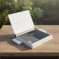Model Assembly Workbench Portable Hobby Station with Cutting Mat Compact Desktop Organizer for Hobbyists