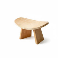 Wooden Kneeling Bench Solid Wood Ergonomic Meditation Bench All Materials Wooden Kneeling Stool for Yogis
