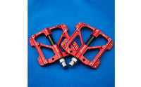 Flat Pedals Aluminum Alloy Flat Pedals Hollow for Cyclists, Commuters, Mountain Bikes, Trail Riding, Commuting