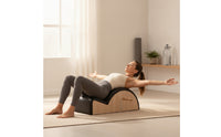 Pilates Spine Corrector with Padding Compact Spine Correction System Posture Coach Slimline Training Apparatus