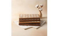 Rings Display Tray Wooden Jewelry Display Tray Wood Grain Rings Holder Showcase for Countertop