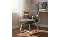 Thick Seat Cushion Student Study Chair Stable Steel Frame Adjustable Office Chair for Students, Conference Room