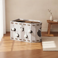 Cat Scratcher House Felt Triangular Cat House Multi-Functional Cat Furniture for Cats, Living Room