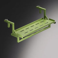 Iron Drying Rack and Indoor Plant Stand for Living Room, 2-Tier Combination Type Indoor Plant Flower Stand, Laundry Rack with Storage Shelf