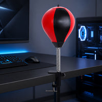 Spring-Loaded Boxing Fast-Paced Ball with Clamp Compact Desktop Striking Target Stable Reaction Striking Target Long-Lasting for Boxers
