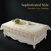 Table Cloth Wipe Clean, Rectangular Oilcloth PVC, Oilcloth PVC Wipe Clean, Decorative PVC Dining Table Cover, Waterproof Table Cover for Dining Room