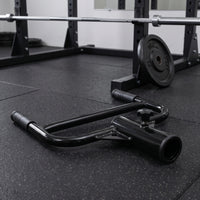 Matte Black Landmine Handle Welded Landmine Attachment Sturdy Barbell Sleeve Attachment Stable for Strength Training