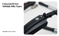 Mudguards with Mounting Hardware Bicycle Fenders Clamp-on Bike Mudguard Set for Rainy Day Riding